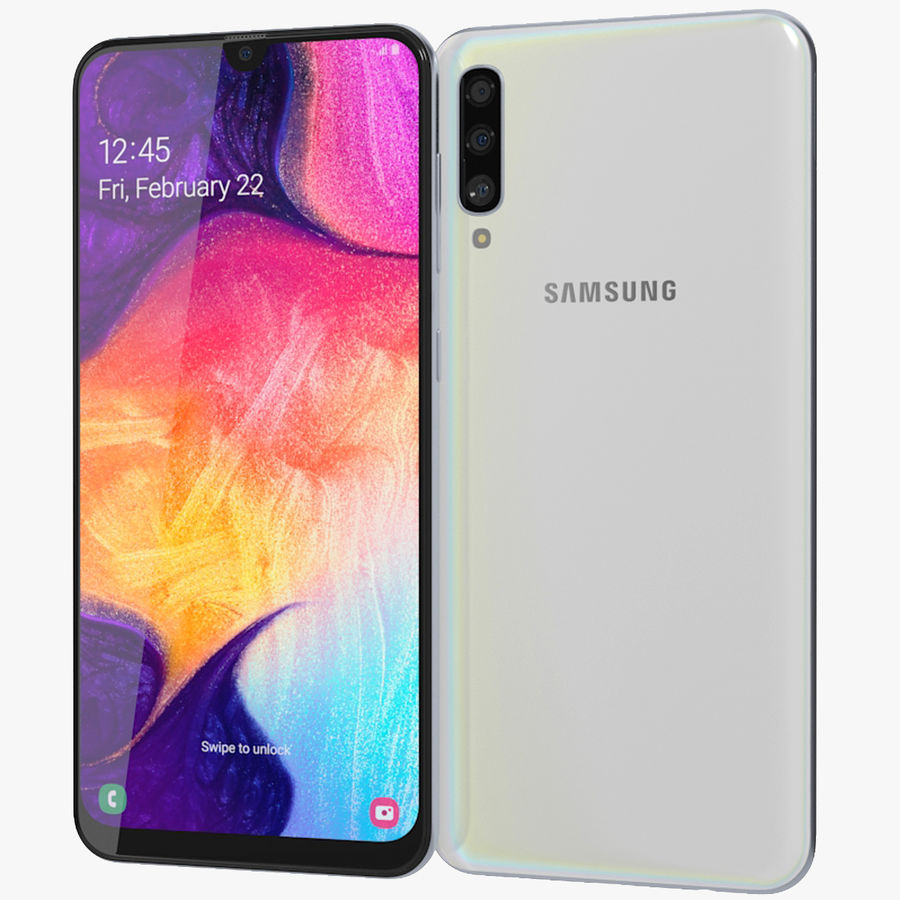 Samsung Galaxy A50 (SM-A505F/DS 128GB) WHITE - IQON